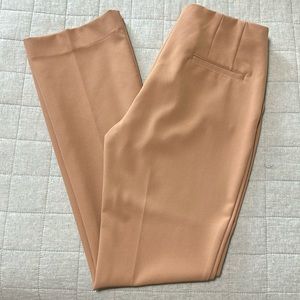 Tan bootcut dress pants